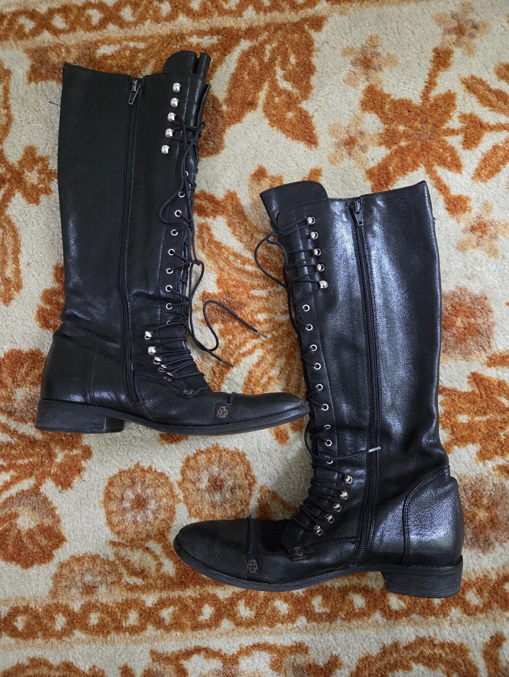 Charles David Leather Knee High Boots 8.5 - Picture 7 of 7